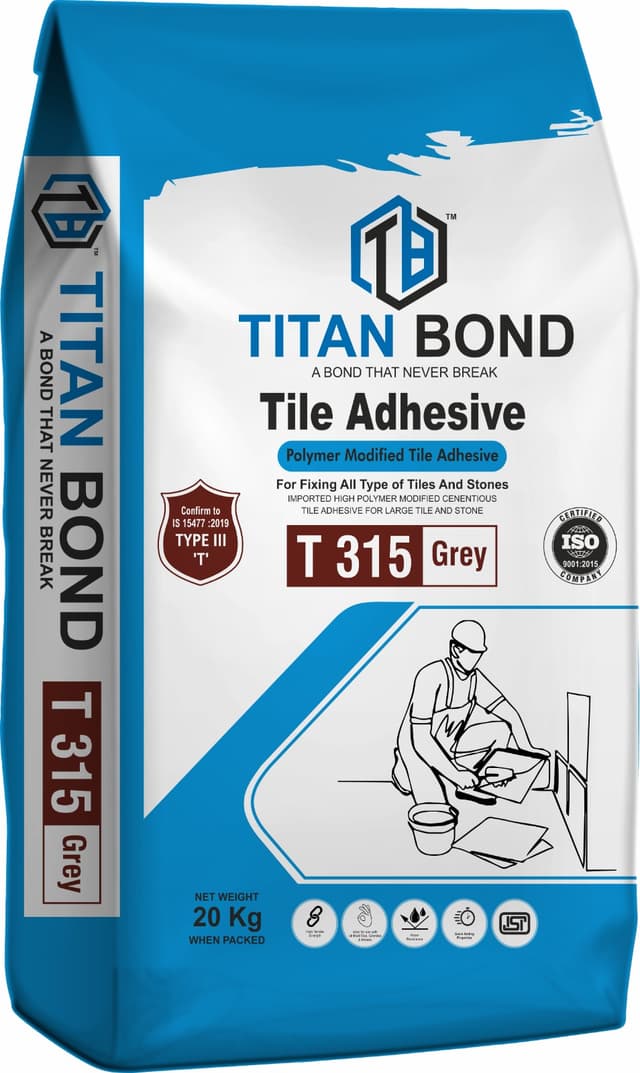 T-315 Grey - Titan Bond Tile Adhesive